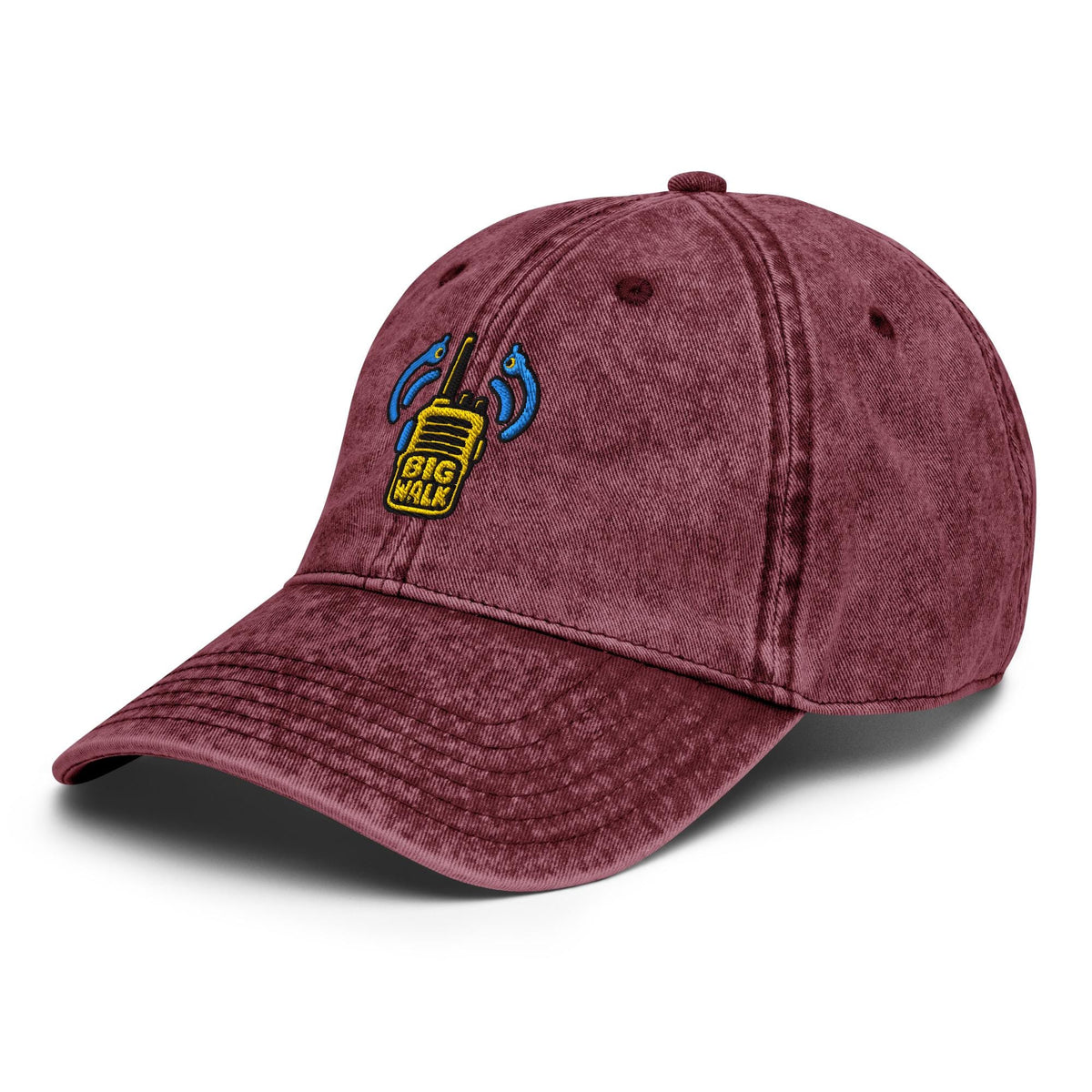 Big Walk Walkie Talkie Embroidered Hat – product view 2