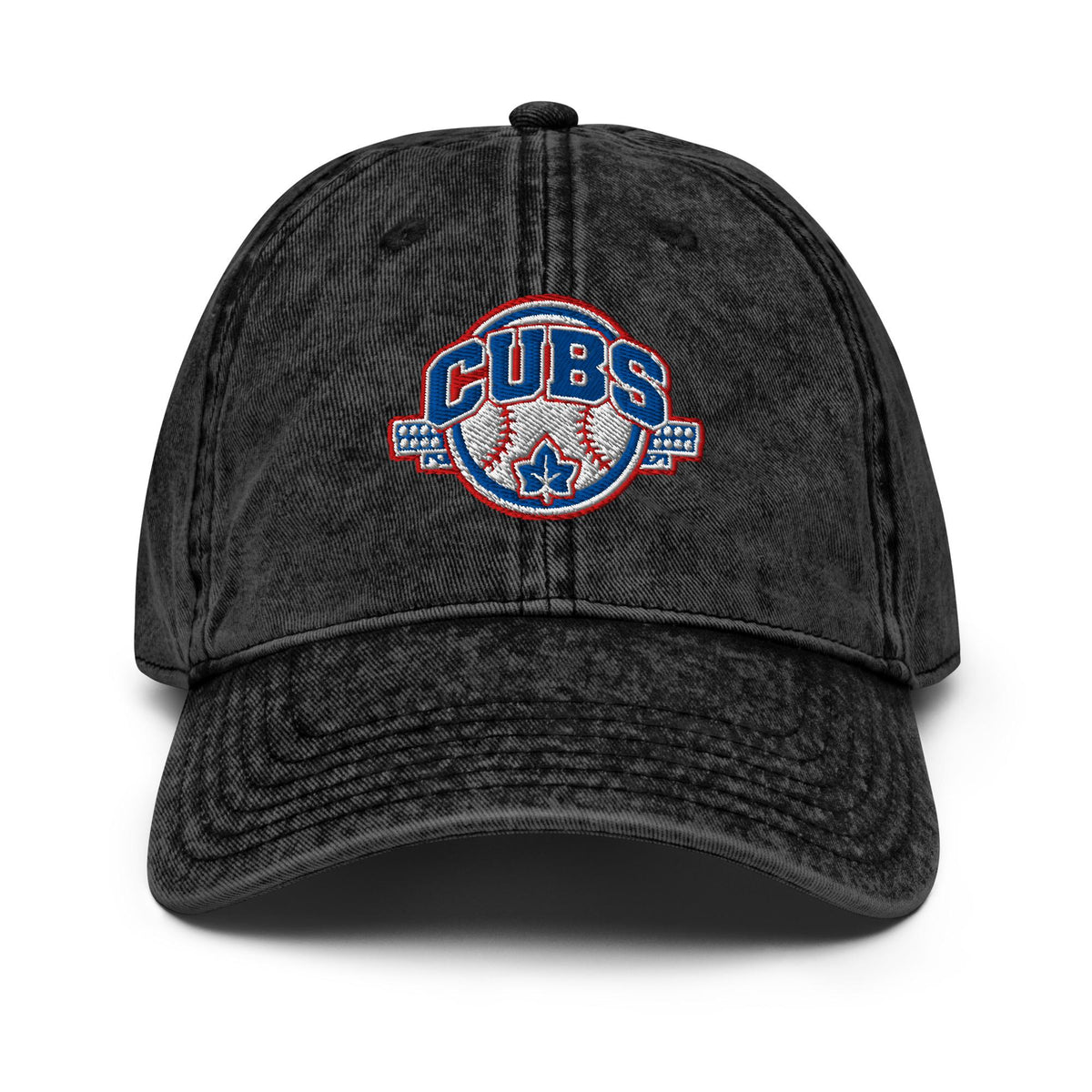 Cubs Baseball Embroidered Hat – product view 2