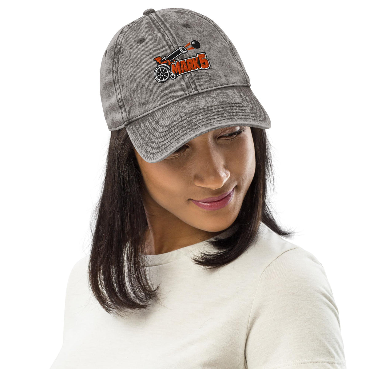 Nagi Battery Cannon Tank Chair Embroidered Hat – product view 6