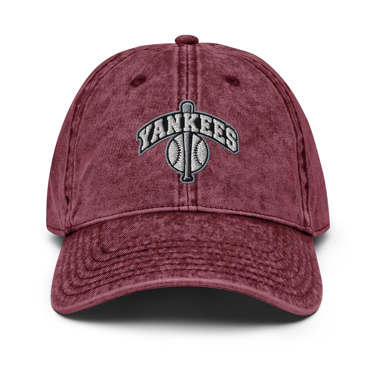 Yankees Baseball Embroidered Hat – product view 2