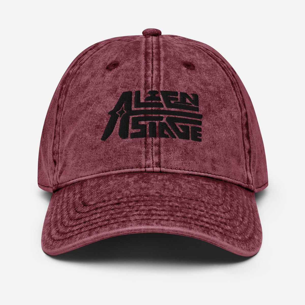 Alien Stage Embroidered Vintage Cap – product view 4