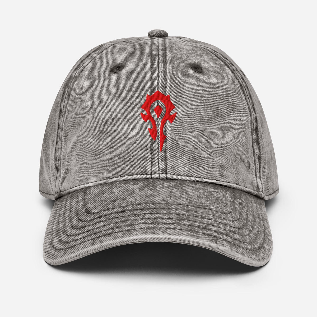 World of Warcraft Embroidered Vintage Cap – product view 2
