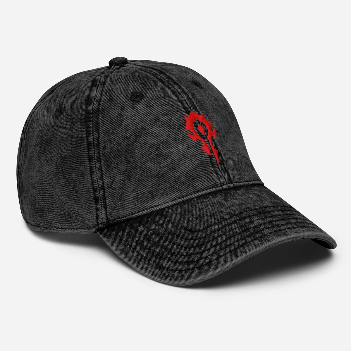 World of Warcraft Embroidered Vintage Cap – product view 5