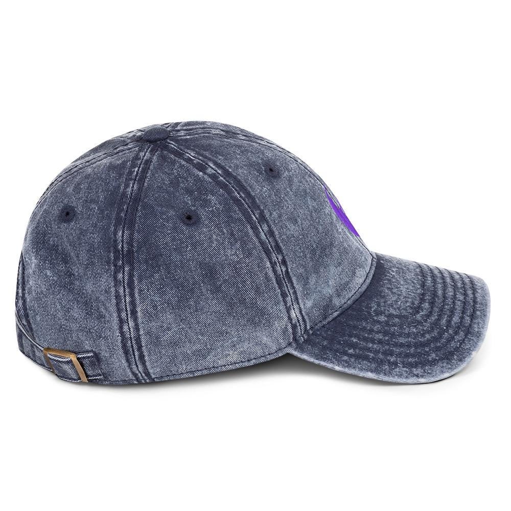 Solo Leveling Shadow Monarch Embroidered Vintage Cap – product view 5