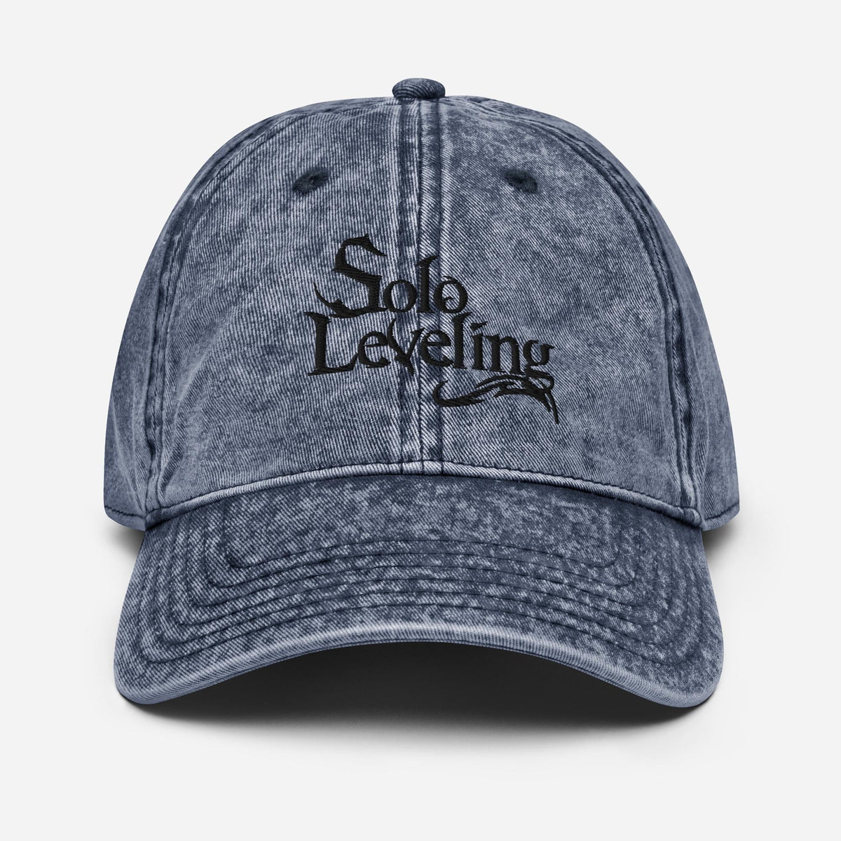 Solo Leveling Embroidered Vintage Cap – product view 2