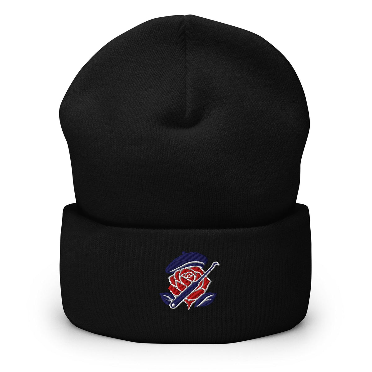 Jill Valentine Resident Evil Embroidered Beanie – product view 3