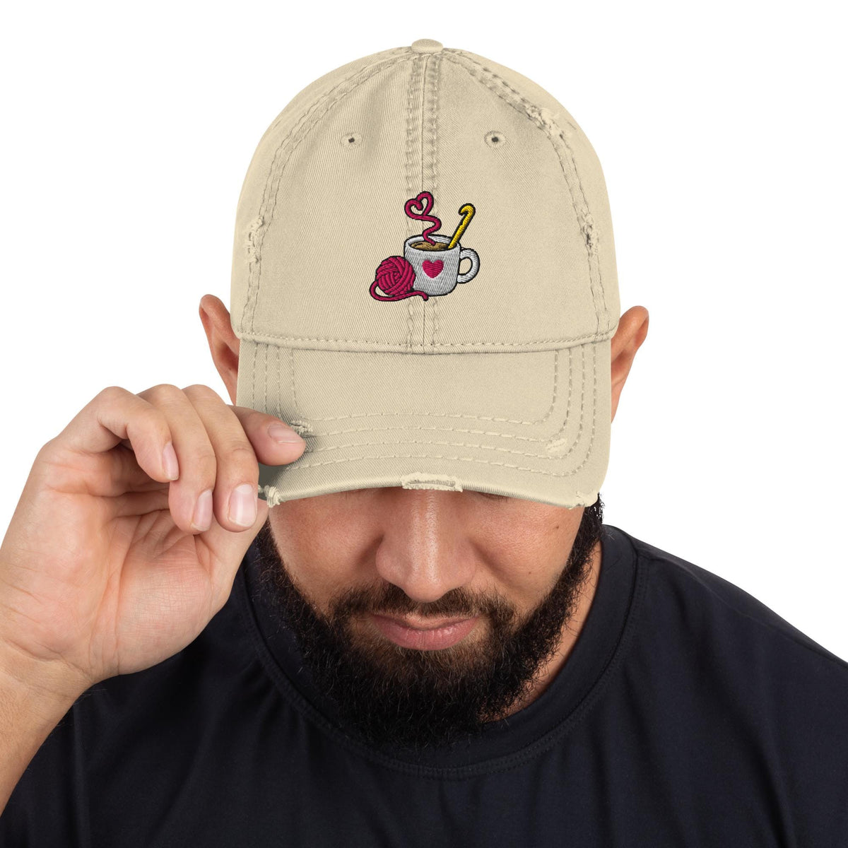 Coffee and Crochet Hat – listing photo 9