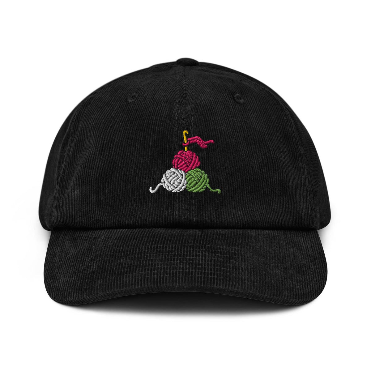 Crochet WIP Club cap, Corduroy hat – listing photo 2