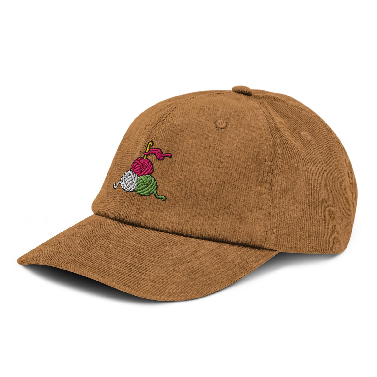Crochet WIP Club cap, Corduroy hat – listing photo 4