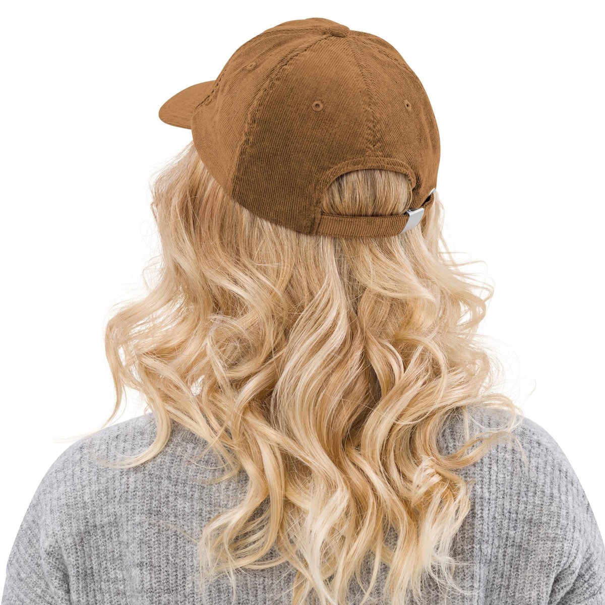 Crochet WIP Club cap, Corduroy hat – listing photo 7