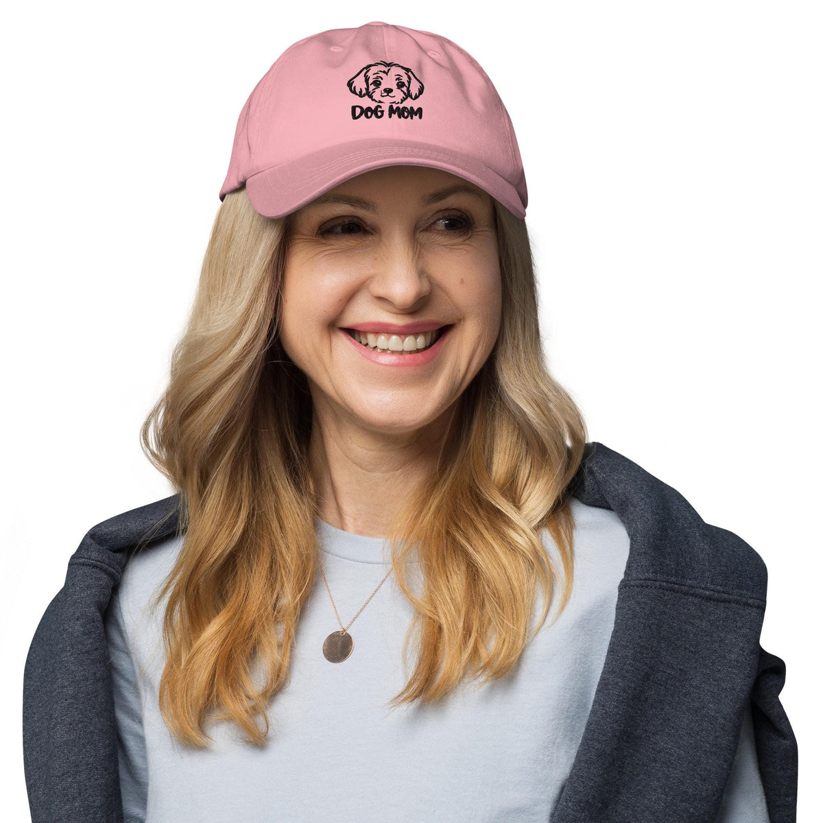 Embroidered Dog Mom Baseball Cap, Custom Pet Lover Gift – listing photo 15