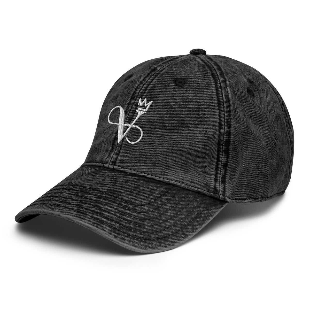 BTS V-Inspired Logo Embroidered Vintage Cap – listing photo 3