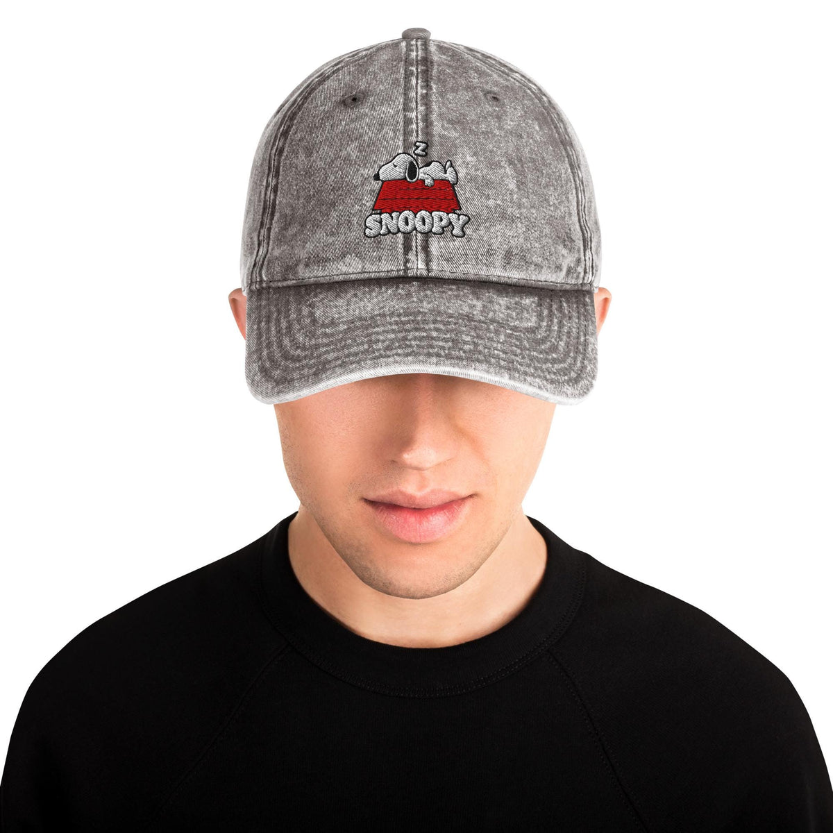 Snoopy Doghouse Embroidered Hat – listing photo 6