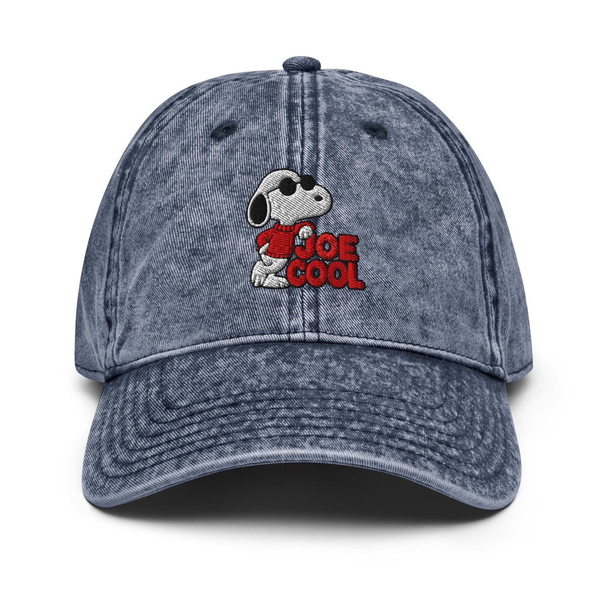 Snoopy Joe Cool Embroidered Hat: Classic Cartoon Style, Casual Everyday Wear – listing photo 2
