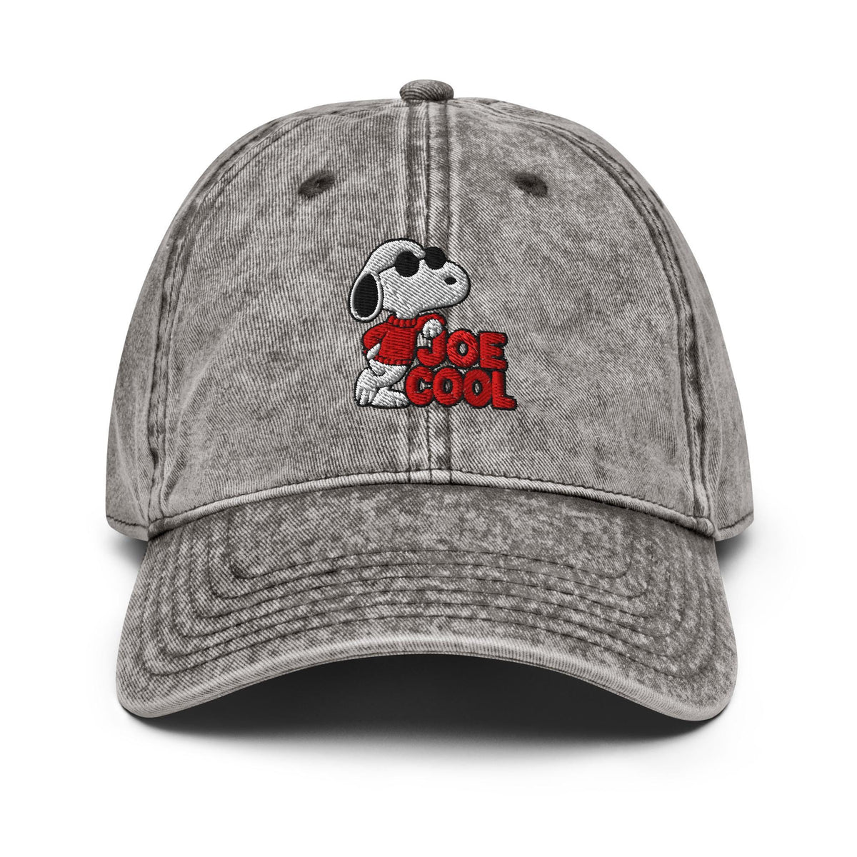 Snoopy Joe Cool Embroidered Hat: Classic Cartoon Style, Casual Everyday Wear – listing photo 4