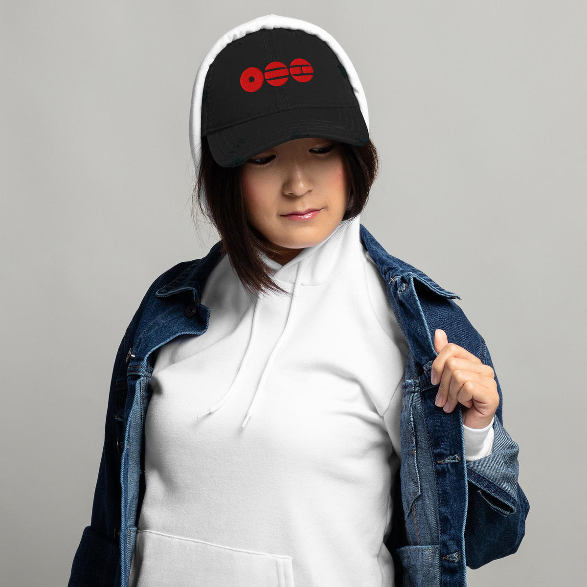 BTS Arirang Inspired Embroidered Distressed Dad Cap, Kpop Korean Style, ARMY Gift, Unofficial Merch – listing photo 4