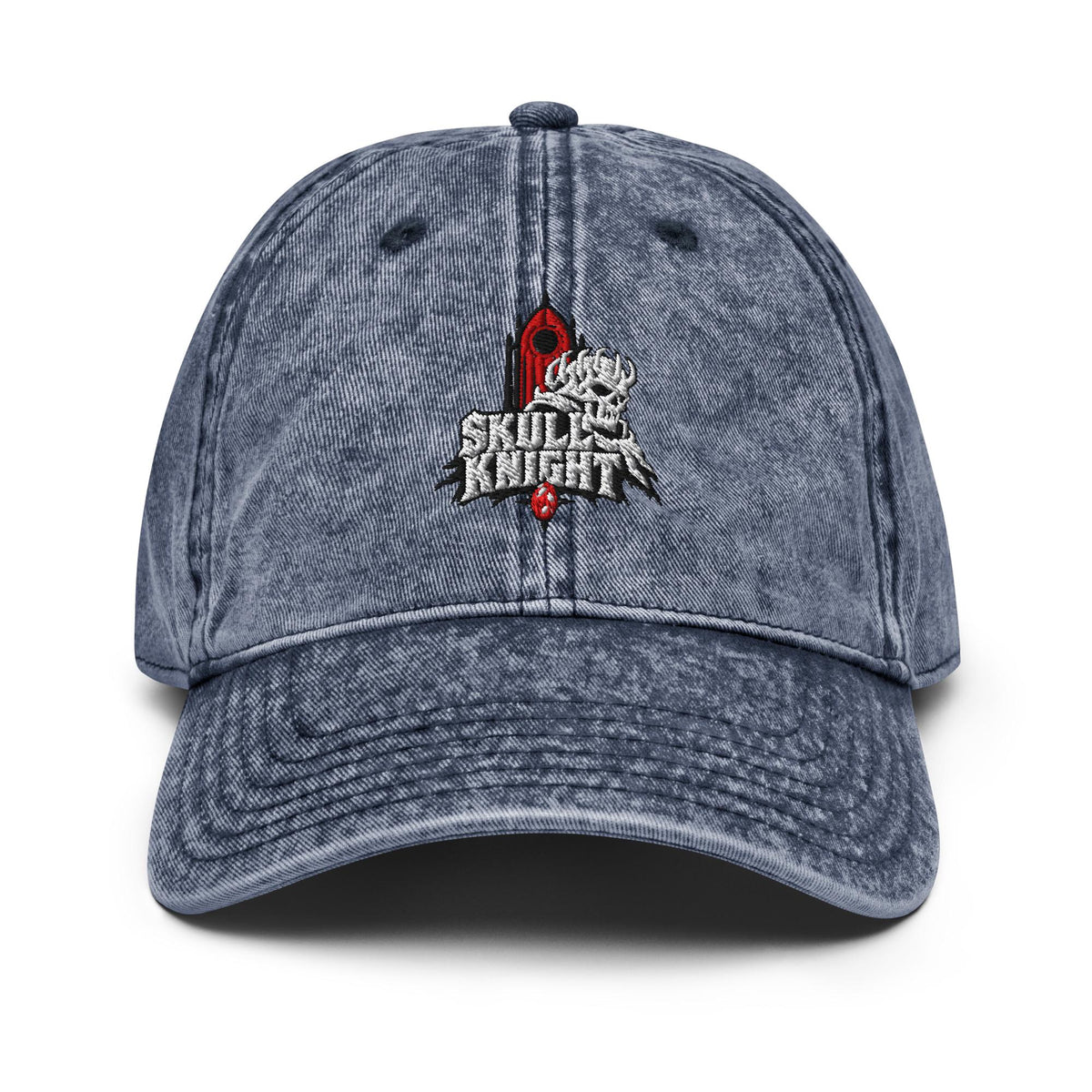 Skull Knight Berserk Embroidered Hat – listing photo 2