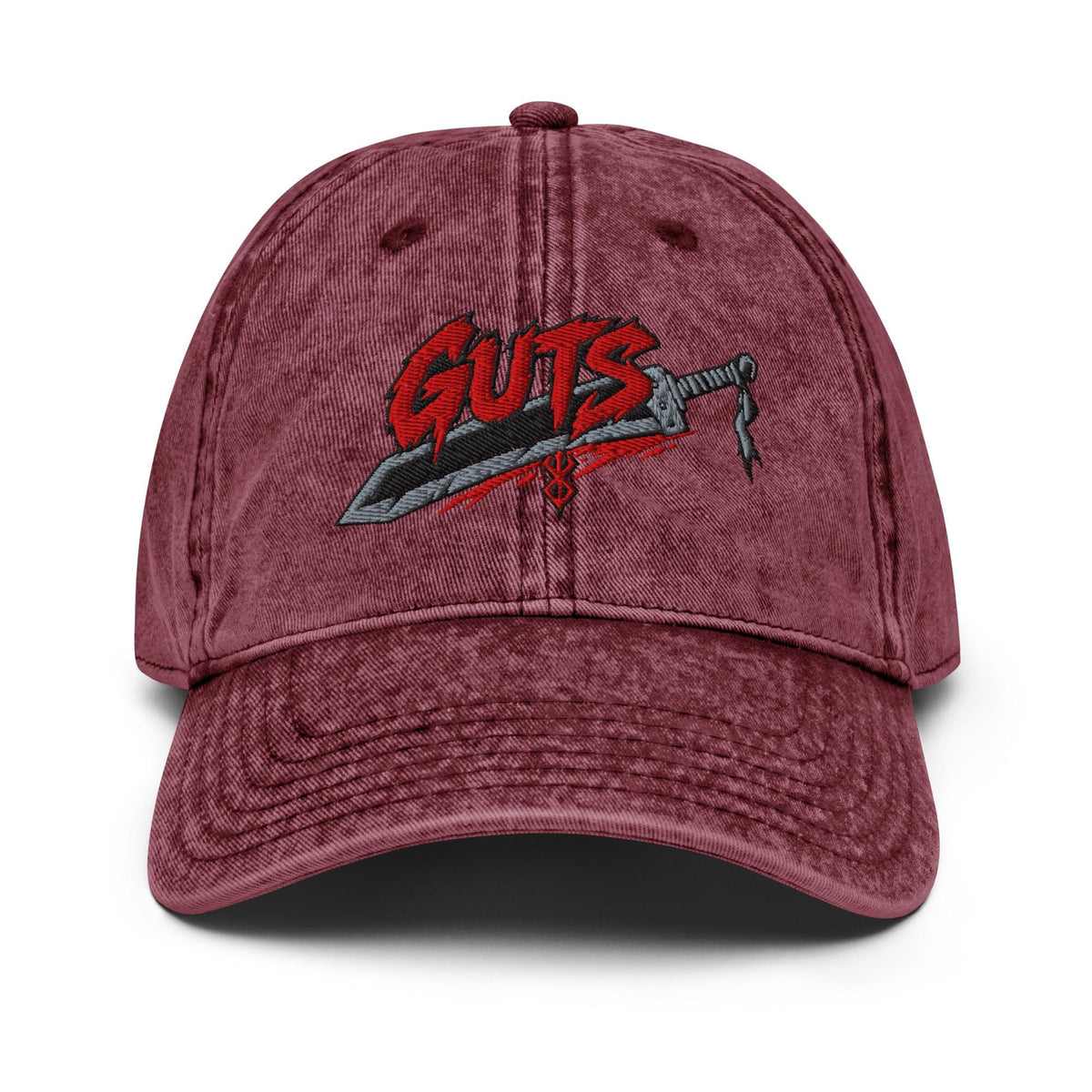 Guts Dragon Slayer Berserk Embroidered Hat – listing photo 2