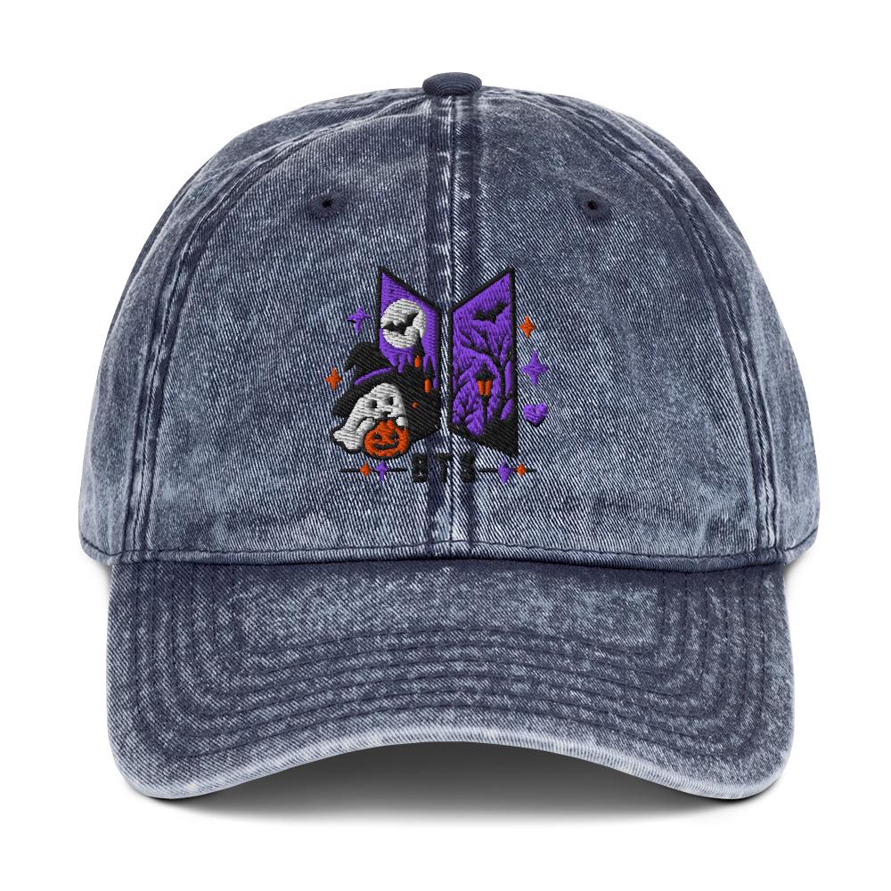 BTS X Halloween Embroidered Vintage Cap – listing photo 5
