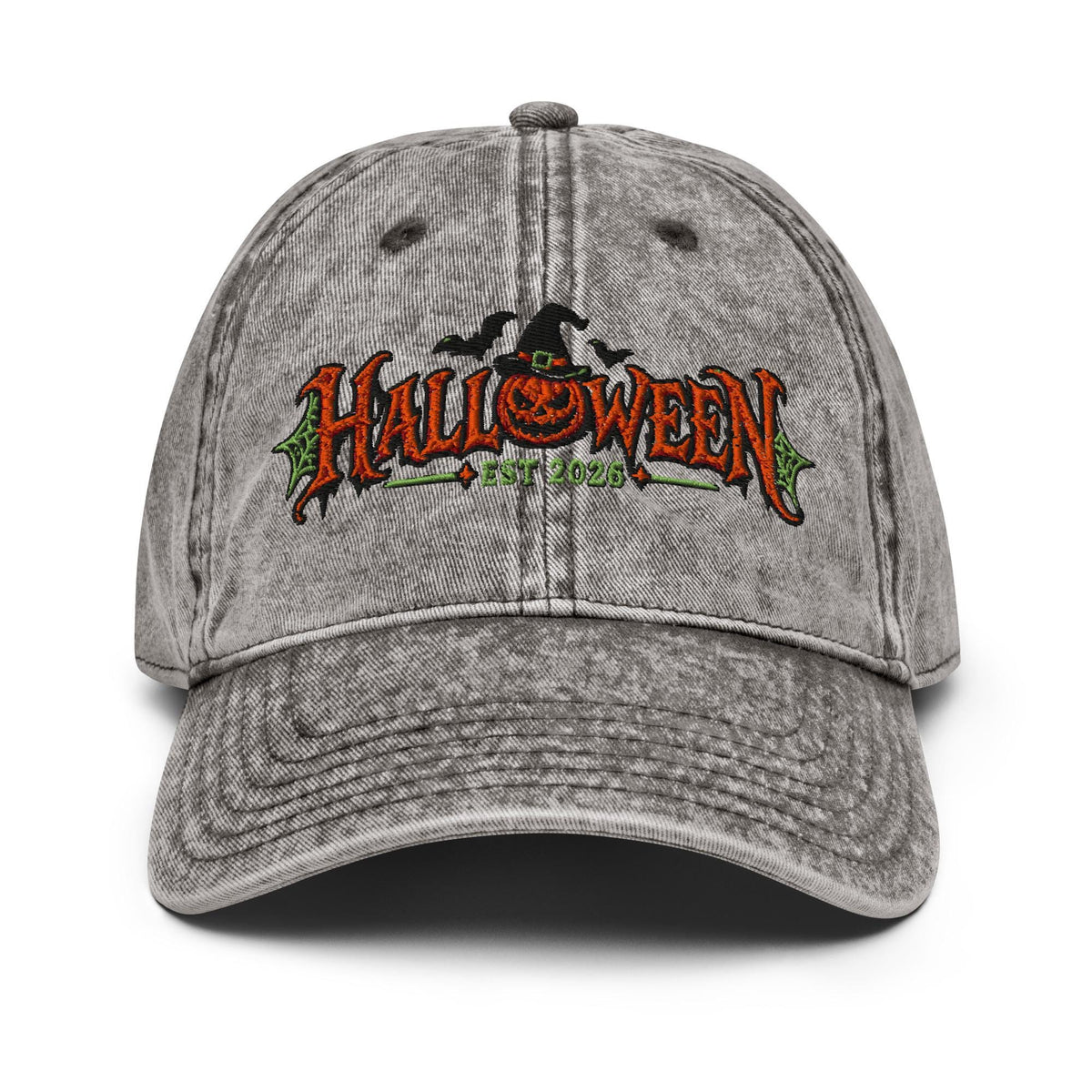 Halloween Est 2026 Embroidered Vintage Cap – listing photo 2