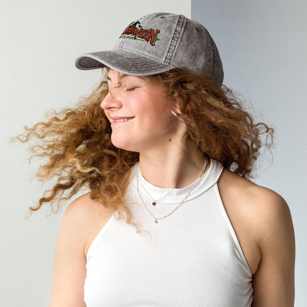 Halloween Est 2026 Embroidered Vintage Cap – listing photo 4