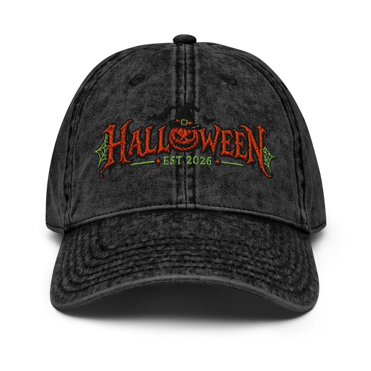 Halloween Est 2026 Embroidered Vintage Cap – listing photo 7