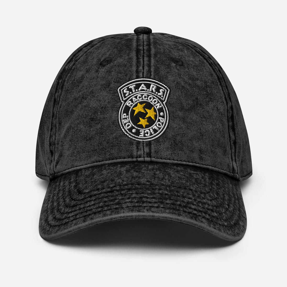 Resident Evil STARS RPD Embroidered Vintage Cap – listing photo 2