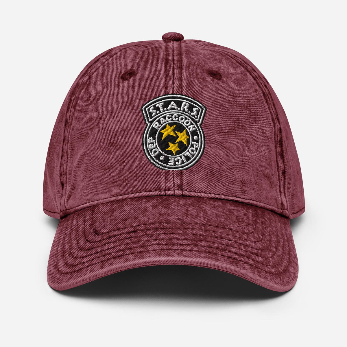 Resident Evil STARS RPD Embroidered Vintage Cap – listing photo 5