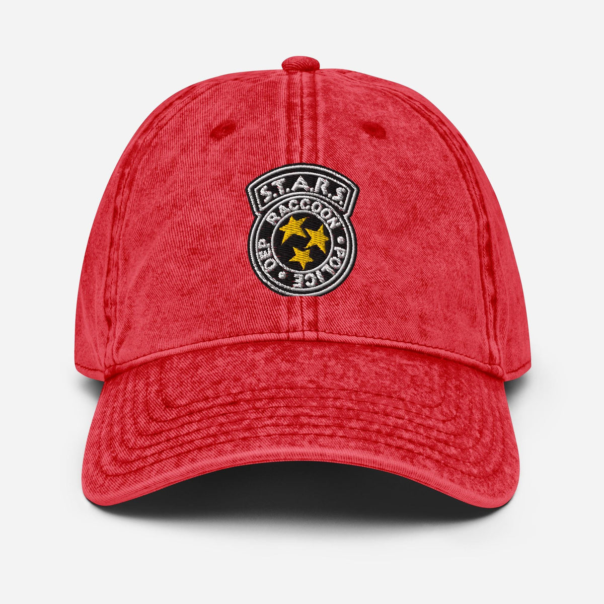 Resident Evil STARS RPD Embroidered Vintage Cap – listing photo 7