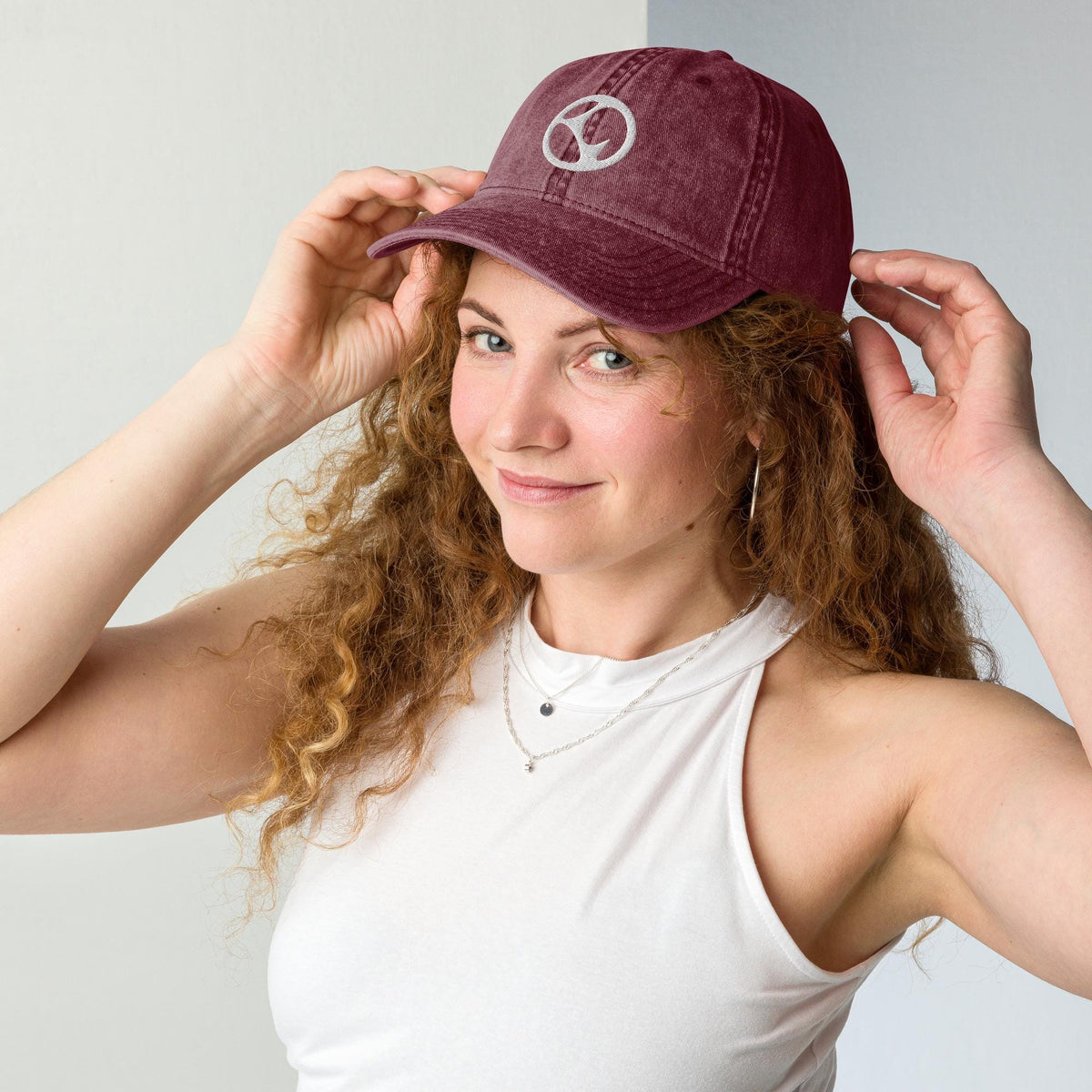 Enhypen Logo Embroidered Vintage Cap – listing photo 6