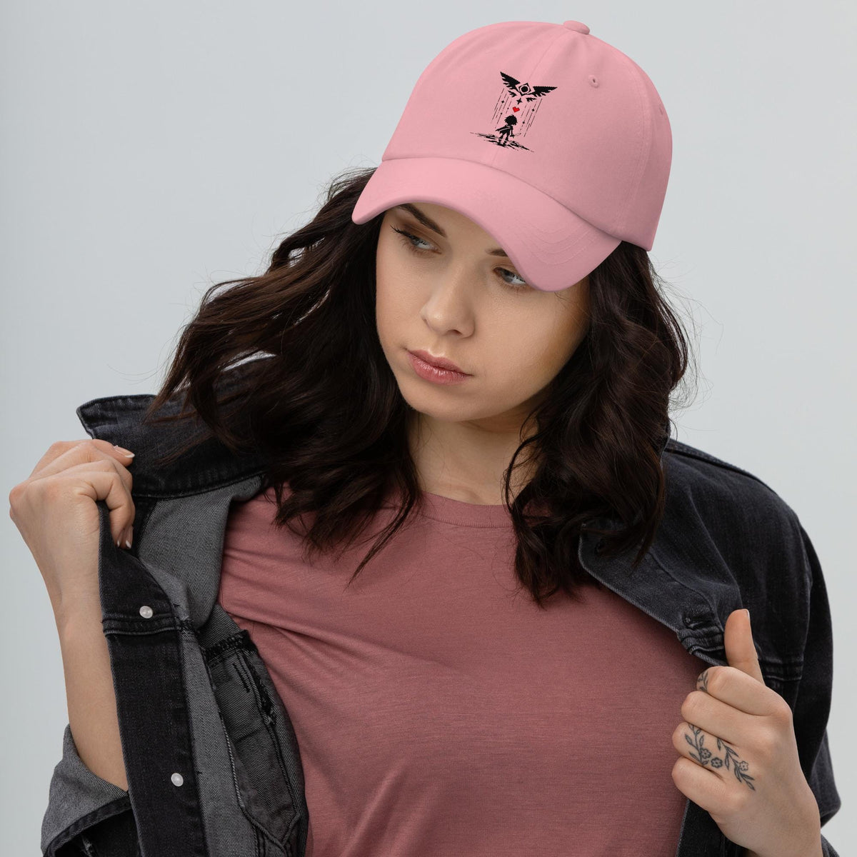 Deltarune Dad Hat, Deltarune Fan Cap, Pixel Art Gamer Hat, Kris Inspired Cap, Dark World Hat, Gaming Gift – listing photo 5