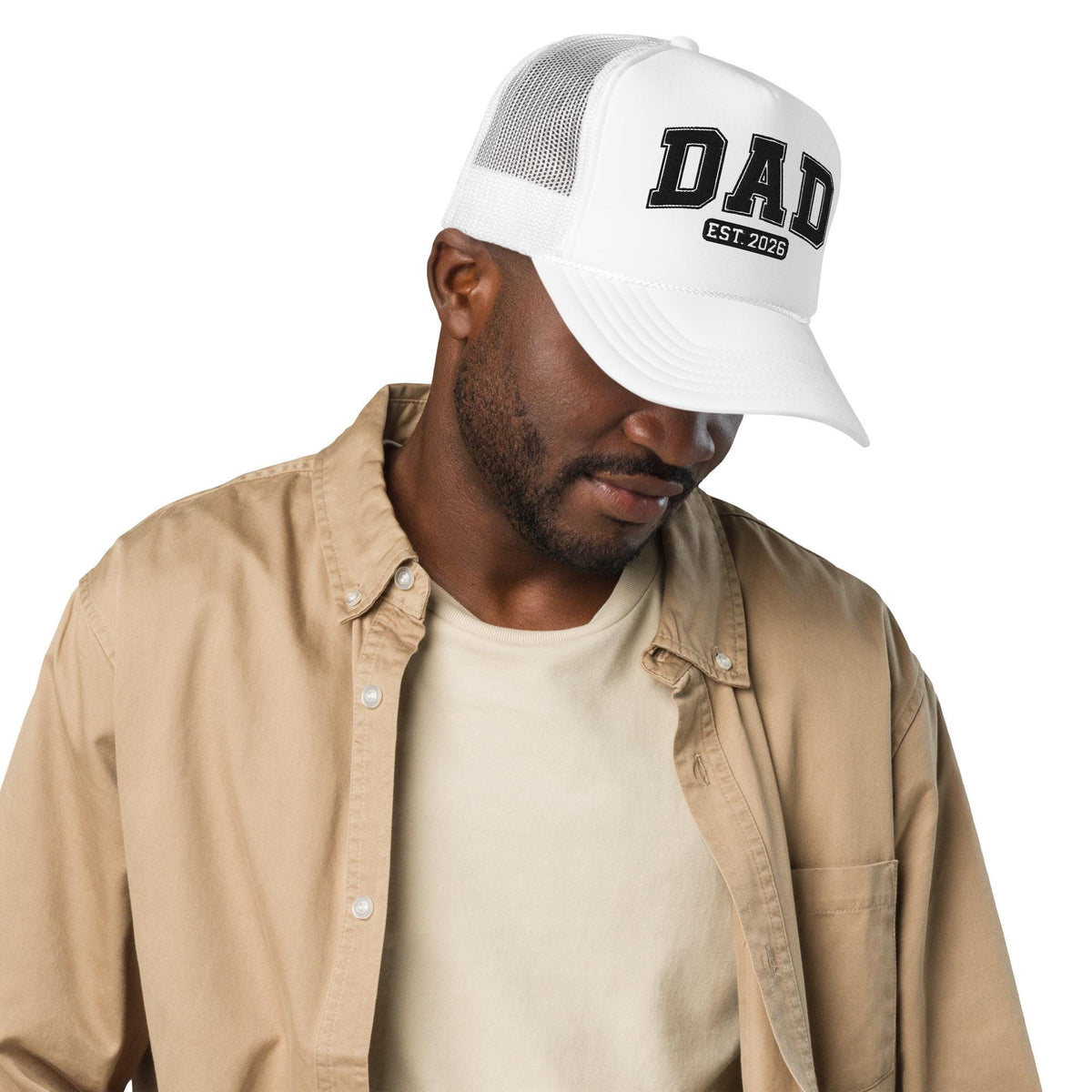 First Time Dad Est 2026 Trucker Hat – listing photo 6
