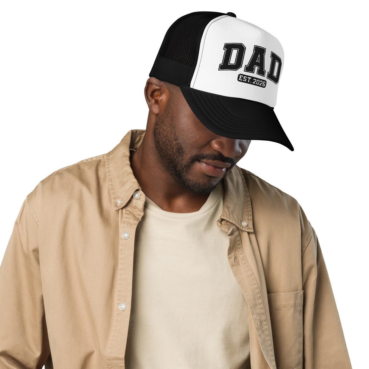 First Time Dad Est 2026 Trucker Hat – listing photo 7