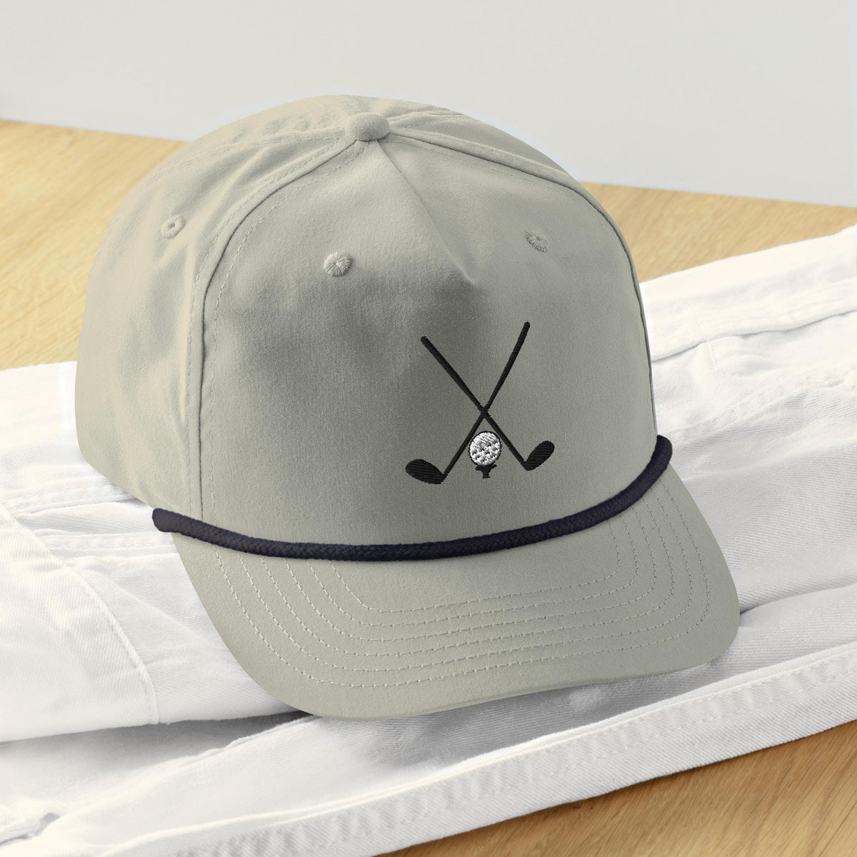Embroidered Golf Rope Cap – listing photo 3