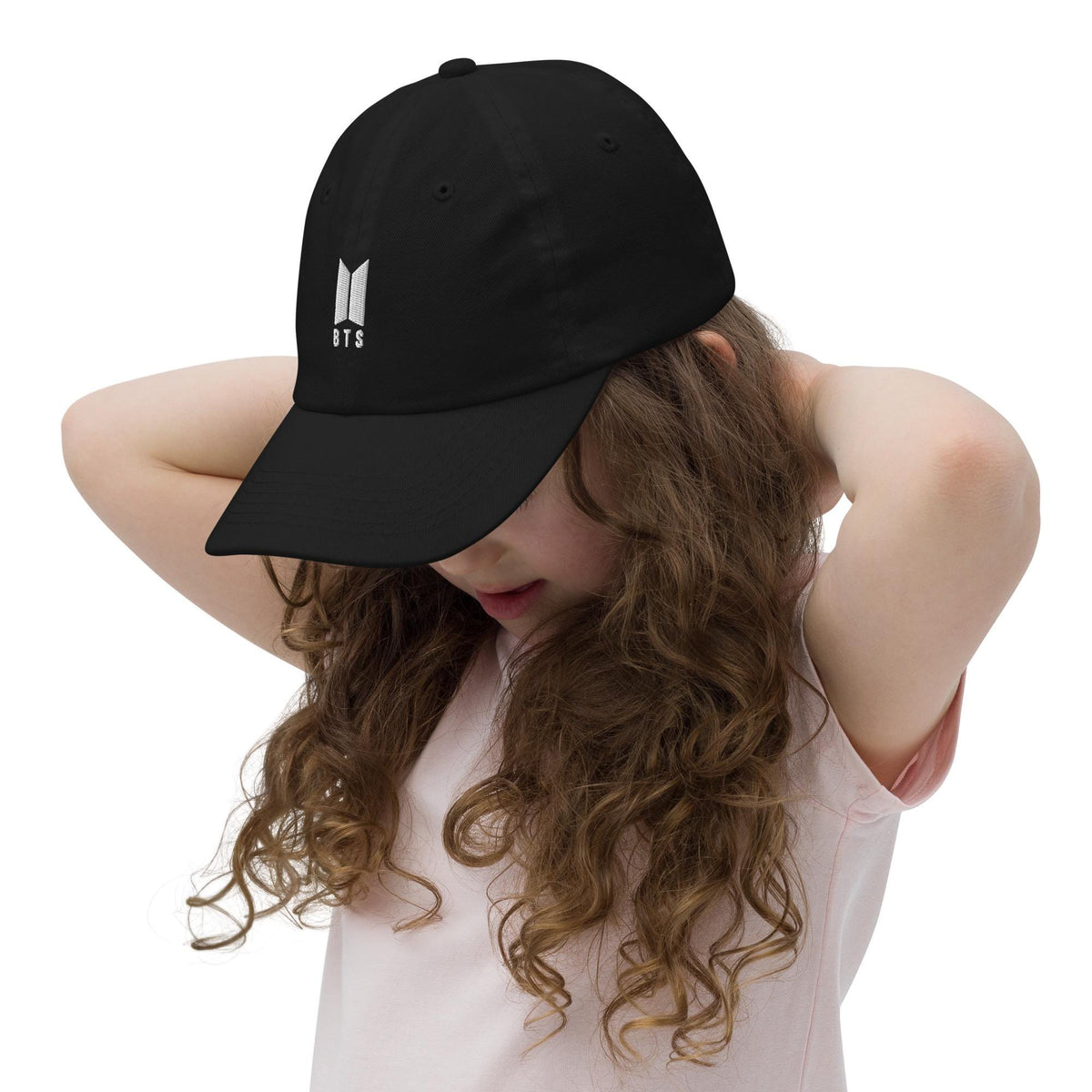 BTS-Inspired Kids Embroidered Baseball Cap – listing photo 4