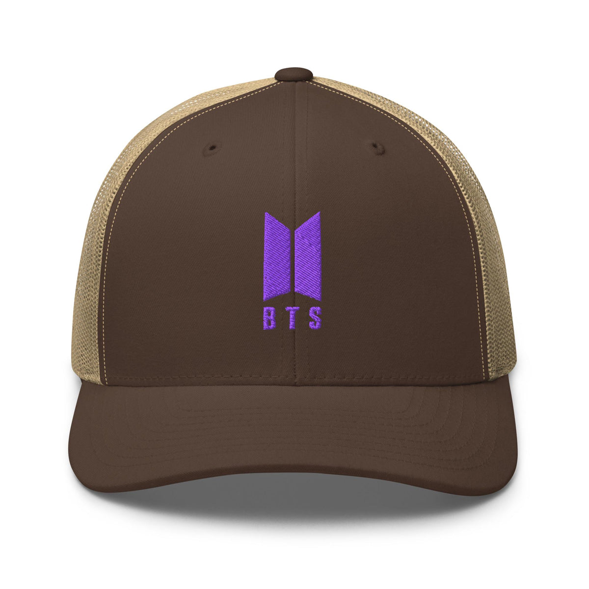 BTS Logo Army Embroidered Trucker Cap – listing photo 3