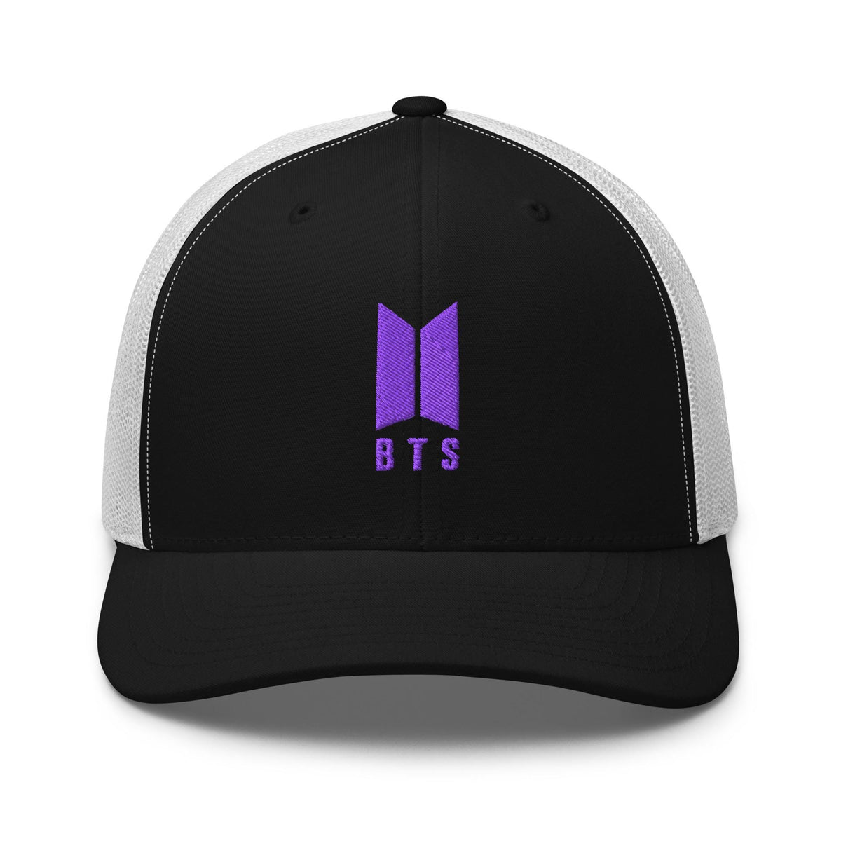 BTS Logo Army Embroidered Trucker Cap – listing photo 2