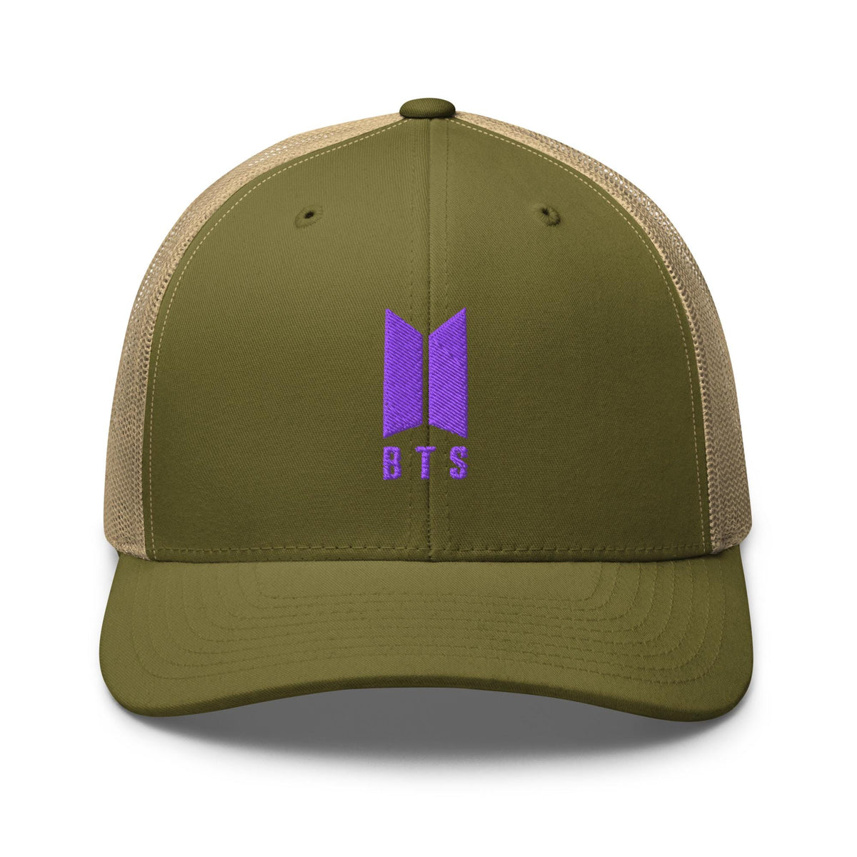 BTS Logo Army Embroidered Trucker Cap – listing photo 7