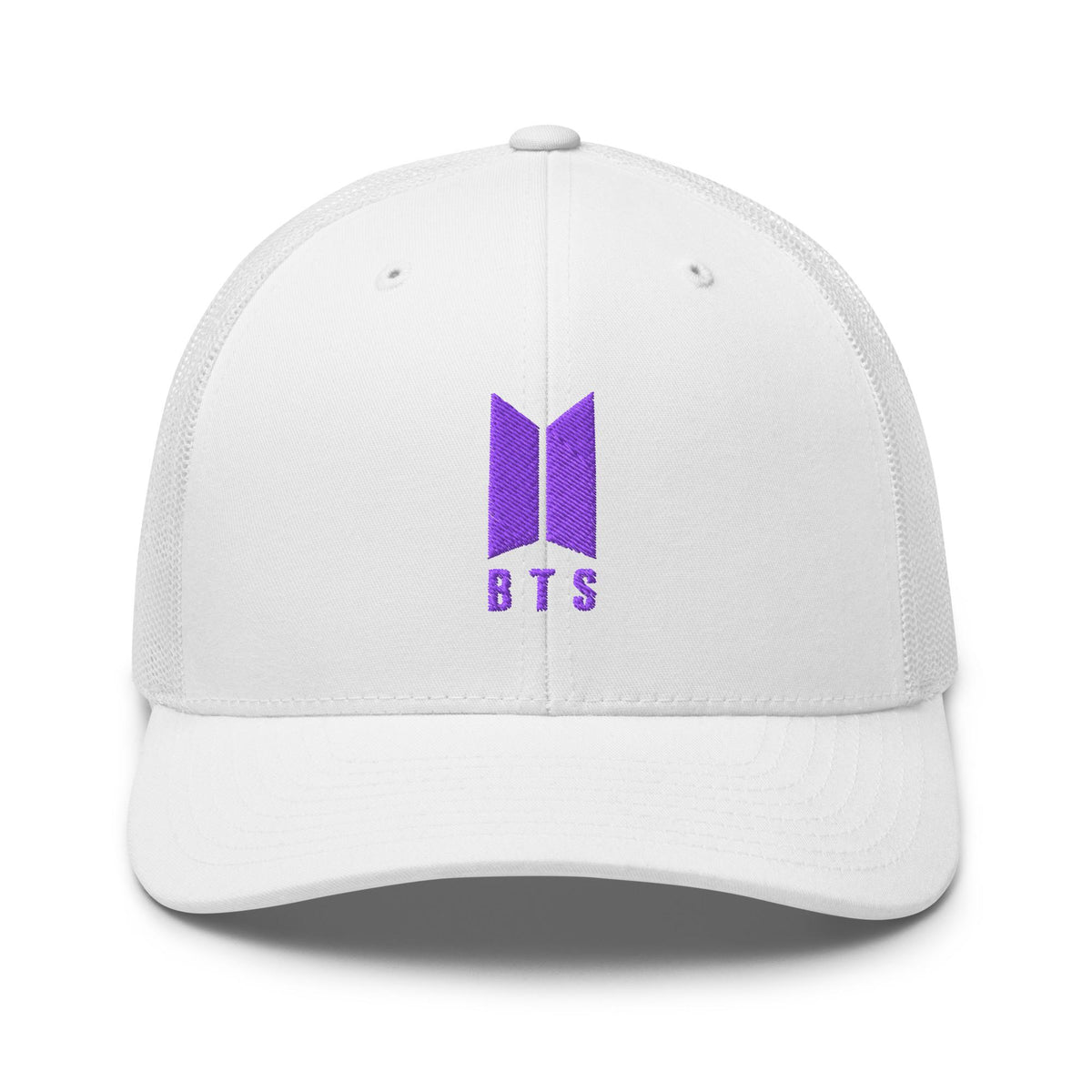 BTS Logo Army Embroidered Trucker Cap – listing photo 8